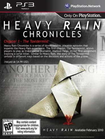 Heavy Rain: Chronicles DLC перенесли