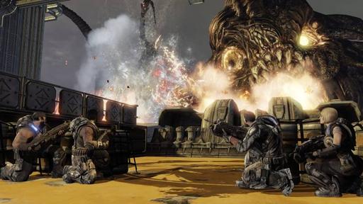 Gears of War 3 -  Жирная точка - превью игры