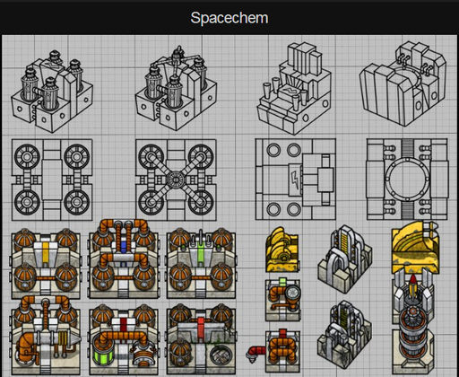 SpaceChem - Концепт-арты игры и информация о дизайнере игры