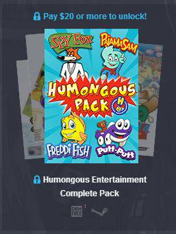 Цифровая дистрибуция - Humble Flash Bundle: Humongous Entertainment